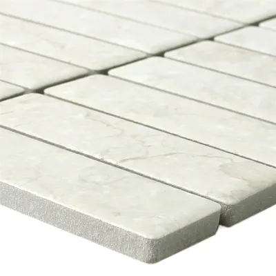 Produktbild von Mosaikfliesen Keramik Steinoptik Chorol Hellbeige