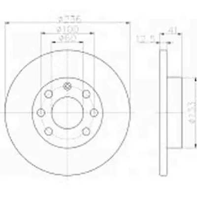Obrázek produktu pro 2x TEXTAR 92020903 Brzdový kotouč přední nápravy