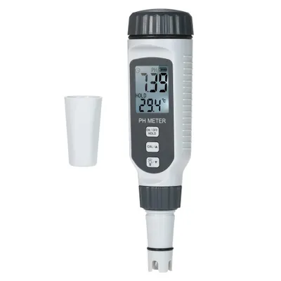 Image de PH-mètre SMART SENSOR - testeur portable avec ATC & rétro-éclairage - pour aquarium, eau potable, ménage, haute précision