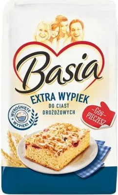 Productafbeelding van Basia, extra bakmeel, tarwe, type 550, 1 kg