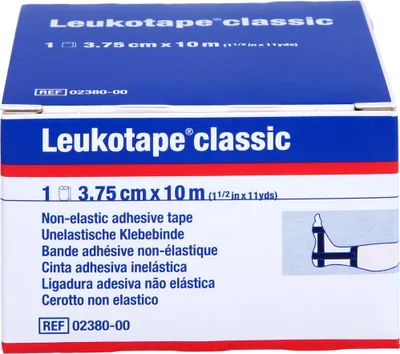 Produktbild von BSN medical 0238000, 1000 x 3,75 cm, Rechteckig, Schwarz, CE, 5 Stück(e)
