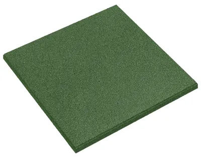 Produktbild von Sturzschutzfliesen 6 pcs Grün 50 x 50 cm Gummi