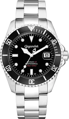 Produktbild von GIGANDET G2-002 Herren-Armbanduhr, Edelstahl-Gehäuse, Metall-Armband