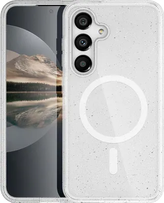 Produktbild von imoshion Sparkle Back Cover mit MagSafe Samsung Galaxy S25 Plus - Transparent