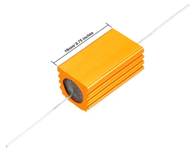 Produktbild von 2 Stš¹ck Aluminiumgeh?use Widerstand 5W 3 Ohm Wirewound fš¹r LED Ersatz Konverter DE de