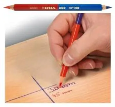 Produktbild von Zweifarbiger Riesenstift – 3 Stifte, Länge 175 mm
