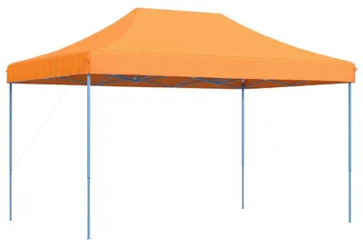 Image de vidaXL Tente de réception pliable Pop-Up Orange 440x292x315 cm