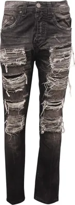 Zdjęcie produktu dla 5248AS jeans uomo JUSTING męskie spodnie jeansowe blackb