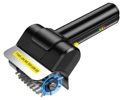 Imagen del producto de Limpiador para parrillas, recargable, con cabezal de cepillo rotatorio, cepillo giratorio