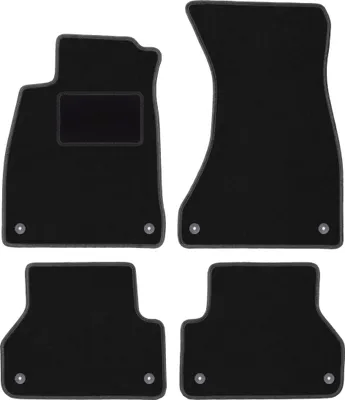 Image de Tapis de sol en velours noir pour : Audi A5 5FA Sportback (2017-)