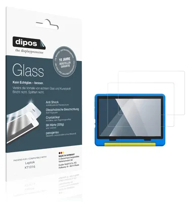 Image de 2x Protection ecrán pour Laptok KT1016 Verre souple Film Protecteur 9H dipos