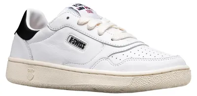 Produktbild von K-Swiss Herren Sneaker Slammcourt LTH Leder 07752-102-M Weiß Schwarz, Schuhgröße:42.5 EU