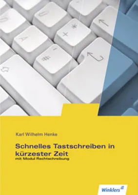 Obrázok produktu pre Schnelles Tastschreiben in kürzester Zeit