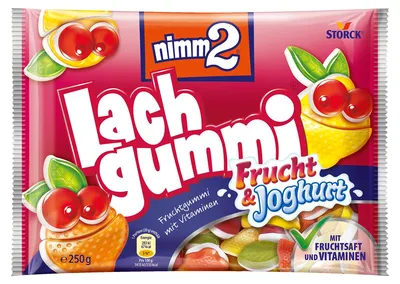 Obrázek produktu pro nimm2® 680409 nimm2® Lachgummi Frucht & Joghurt Fruchtgummi 250,0 g