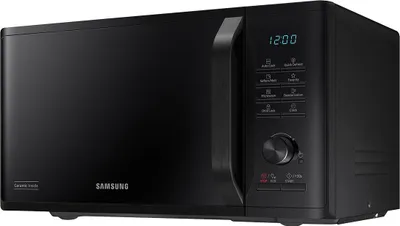 Produktbild von Samsung MS23K3515AK, Arbeitsplatte, Solo-Mikrowelle, 23 l, 800 W, Eingebautes Display, LED