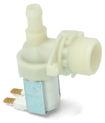 Elektroventil 1-Wege 90° für Waschmaschine, 220-240 V, 50-60 Hz