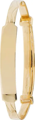 Produktbild von Schöner 9 Karat (375) Gold Baby - Armreif - 3mm; TRS14229