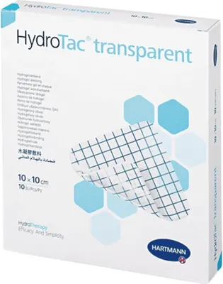 Immagine prodotto di Hartmann HydroTac® medicazione in gel idrocellulare trasparente 10 x 10 cm | confezione (10 pezzi)