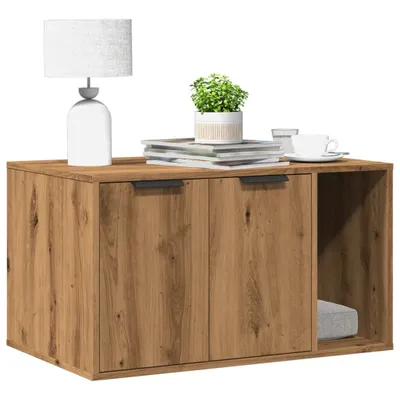 Produktbild von Möbel Katzenklo Artisan-Eiche 80x50x45 cm Holzwerkstoff - Kratzbäume &19005