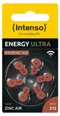 Image de Intenso Piles pour appareils auditifs PR41-312