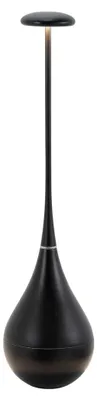 Produktbild von Zafferano Dondolina - Wiederaufladbare LED-Tischleuchte IP65, kabellos, Touch-Dimmer - italienisches Design, Farbe Schwarz