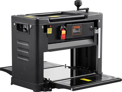Produktbild von VEVOR Dickenhobel 1,8kW Hobelmaschine 2xHobelmesser Dickenhobelmaschine Max. Schnitttiefe 0,3cm Max. Schnittstärke 15cm Hobel Ideal zur Holzbearbeitung für Tischler Heimwerker und Dekorateure