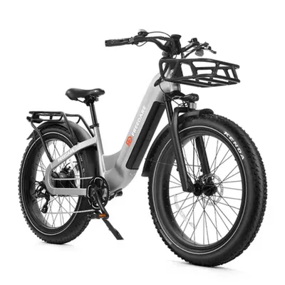 Produktbild von 26Zoll 90Nm GPS E-Bike Damen Herren Elektrofahrrad Cityebike mit 20AH Samsung Akku City E-Bikes E-Hollandräder Drehmomentsensor 3A Schnellladung Grau