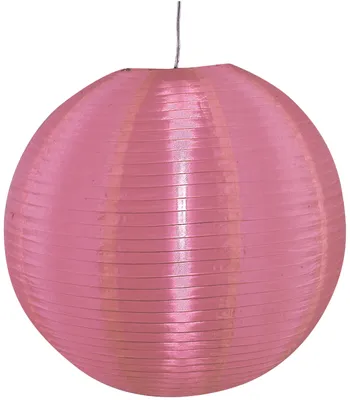 Produktbild von Japanballon d: 50 cm, Leuchtenschirm im Asia Style, aus Papier in pink, 50 cm hoch, Ø 50 cm, für E27 -Fassung