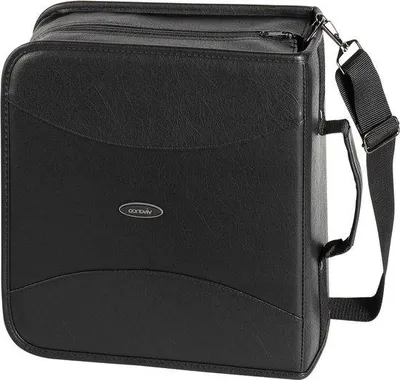 Produktbild von Famanu CD/DVD-Tasche für 320 CDs - Kunstleder in Schwarz