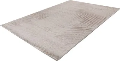 Produktbild von Lalee Comfort - Japandi Teppich - Super soft - Area Teppich - Teppich hoch niedrigflorig uni Fluffy 200x290 cm hell taupe