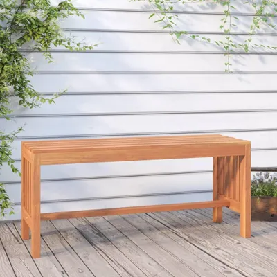 Immagine prodotto di Panchina da giardino 110 cm in legno massiccio di eucalipto