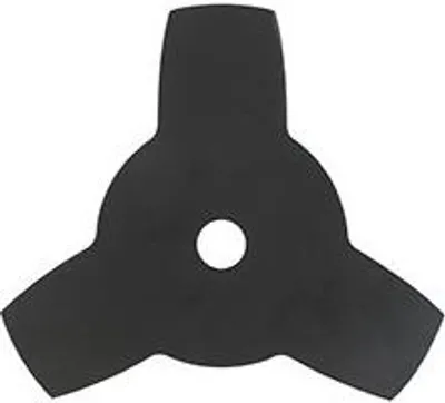 Immagine prodotto di 3 denti Testa di taglio completa e regolabile per decespugliatori – Larghezza di taglio 255 mm, foro: 25,4 mm, spessore: 1,4 mm