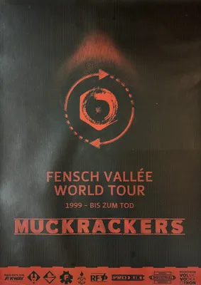 Zdjęcie produktu dla Muckrackers - Światowa Trasa Koncertowa "Fensch Vallée" 2019 - PLAKAT - 50x70 cm