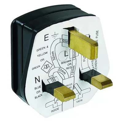 Obrázok produktu pre BACHMANN uzemňovací kontakt Anglicko/UK bw