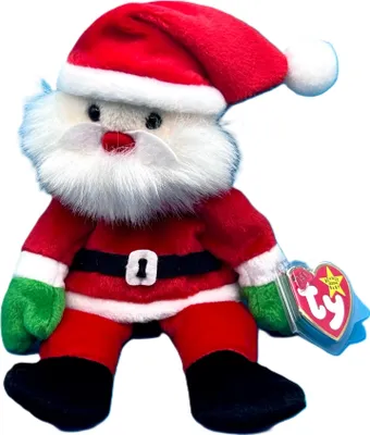 Produktbild von TY, Beanie Baby - 4203 - Santa, Plüsch, 23cm, aus 1998