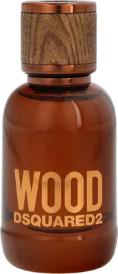 Produktbild von Dsquared2 Wood, Männer, 50 ml, Nicht nachfüllbare Flasche, Bergamotte, Zitrone, Mandarine, Kardamom, Ingwer, Veilchen (Blatt), Ambrox, Vetiver, Holz