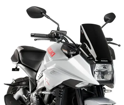 Image de Disque de route PUIG 3637N adapté à la SUZUKI GSX-S1000 KATANA Noir