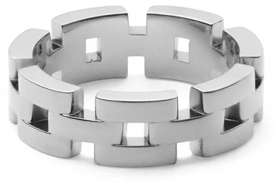 Image de Bagues Daniel Wellington Argent 10 Collection Link Jewelry - femme