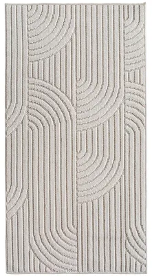 Productafbeelding van Helix Org vloerkleed laagpolig loper 80x150cm crème
