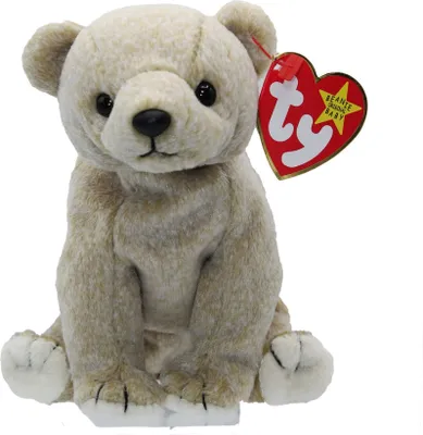 Produktbild von Ty - 4246 - Beanie Baby, Almond, der Bär, Plüsch, 18cm