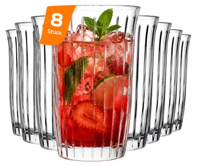 Produktbild von Pasabahce Joy Longdrinkglas 365 ml, 8er SET