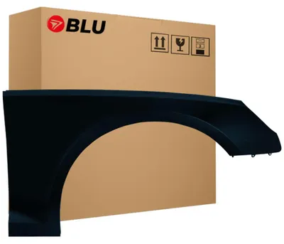 Obrázek produktu pro BLU Blatník náhrada pro Audi A4 B9 S4 LIFT LY9T Pravý Černá MythosSchwarz | 2019-2024 | Přední | Lakovaný | Připravený k montáži, Obrázek vytvořený pomocí AI