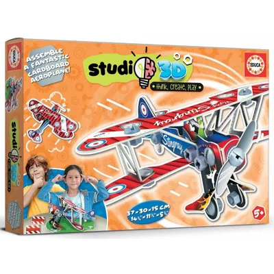 Produktbild von 3D-Puzzle „Flugzeugstudio“ von Educa 19185