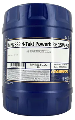 Produktbild von Mannol 4-Takt Powerbike 15W-50 10 Liter (MN7832-10)