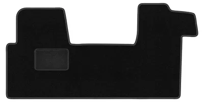 Immagine prodotto di Tappetino guidatore in moquette per Renault Master II 2010- (3 osobowy) – 1 pezzo, nero, su misura – Wielganizator LUX