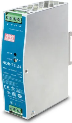 Produktbild von PLANET Din-Rail Power Supply (PWR-75-24)  75 watts, 24V,
