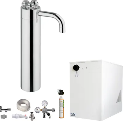 Produktbild von Tafelwassergerät BieTal® BT-30U Kühlung Schanksäule Puls 335 Wasserfilter SET