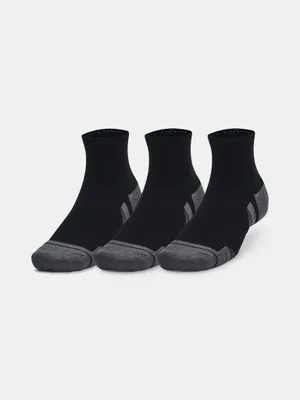 Produktbild von Under Armour Ua Performance Baumwolle 3P Socken Qtr-Schwarz 1379528-001__XL