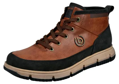 Zdjęcie produktu dla Buty męskie Bugatti, botki zimowe, płaska podeszwa, wykonane z materiałów odpornych na niskie temperatury