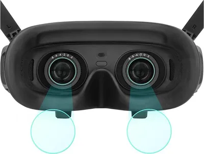 Produktbild von 50CAL Objektivschutz aus gehärtetem Glas für DJI Goggles 2 (2 Paar)